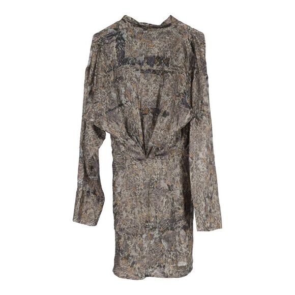 Isabel Marant Knee-Length Dress in Brown Silk